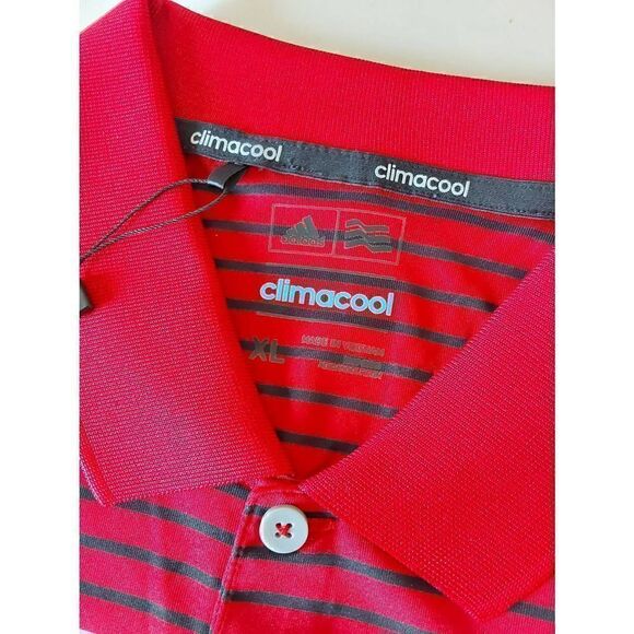 Adidas Mens Golf Polo Sz XL Clariant promo New - Picture 6 of 10